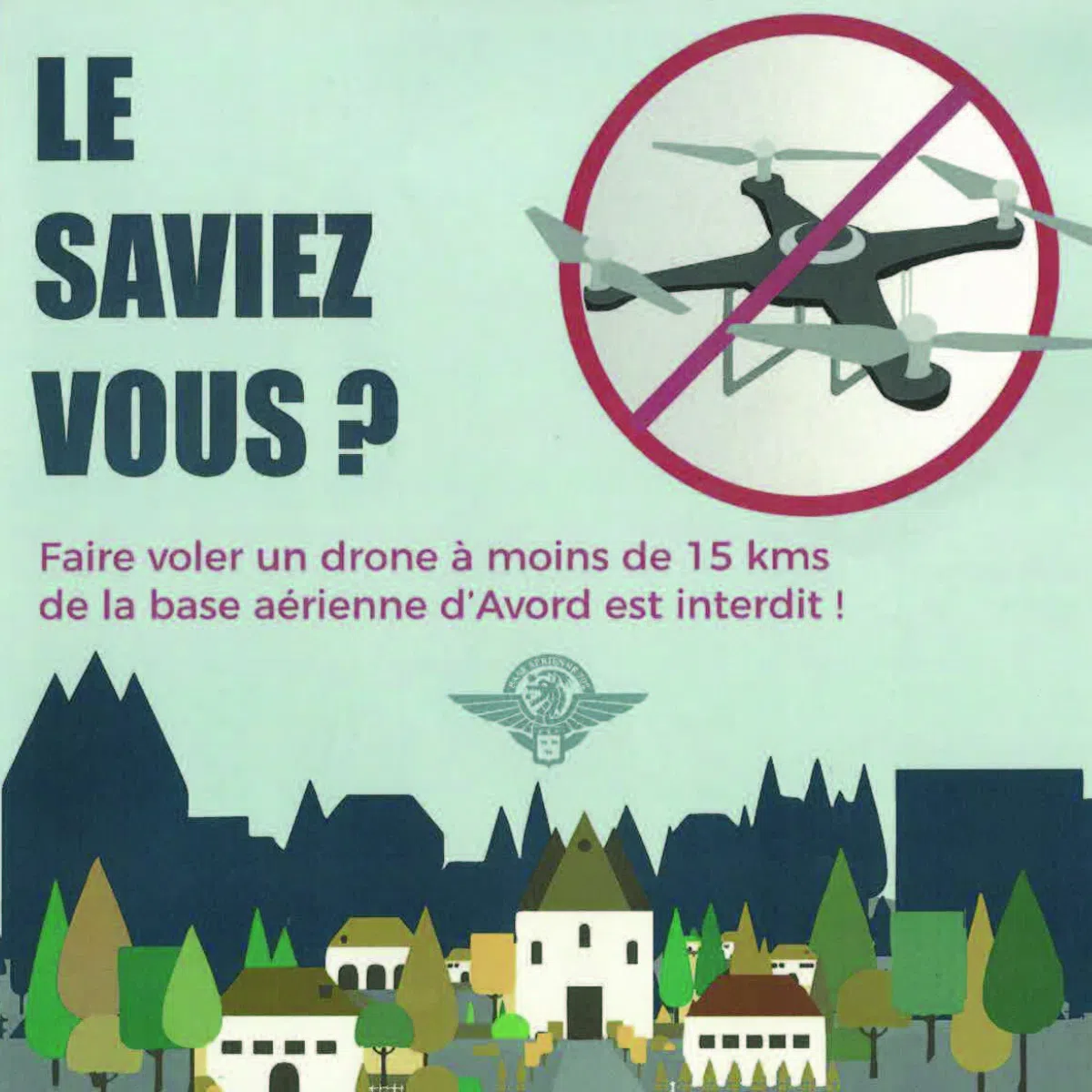 Information pour faire voler un drone