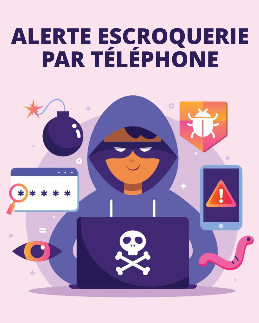 Alerte à l'usurpation par numéro de téléphone