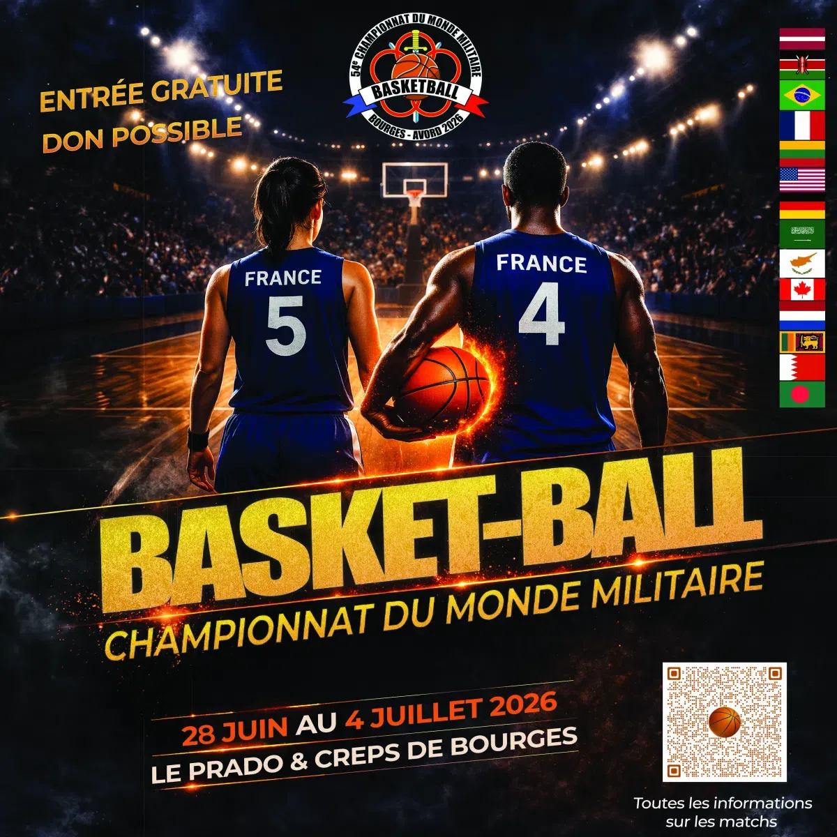 54ᵉ championnat du monde militaire de basket