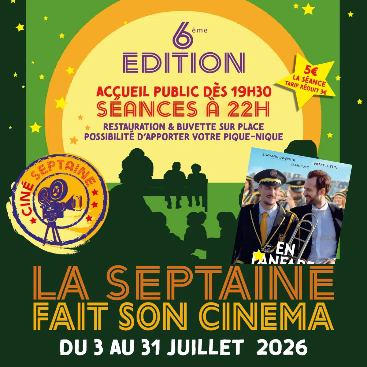 La Septaine fait son cinéma - En Fanfare