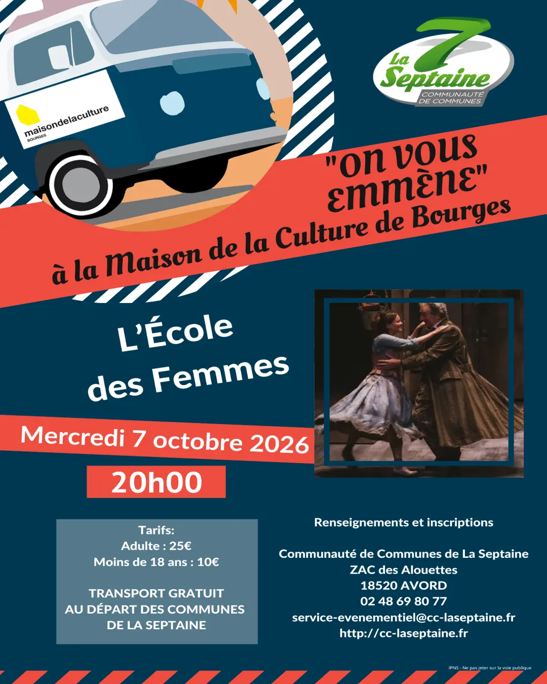 On vous emmène – L'école des femmes