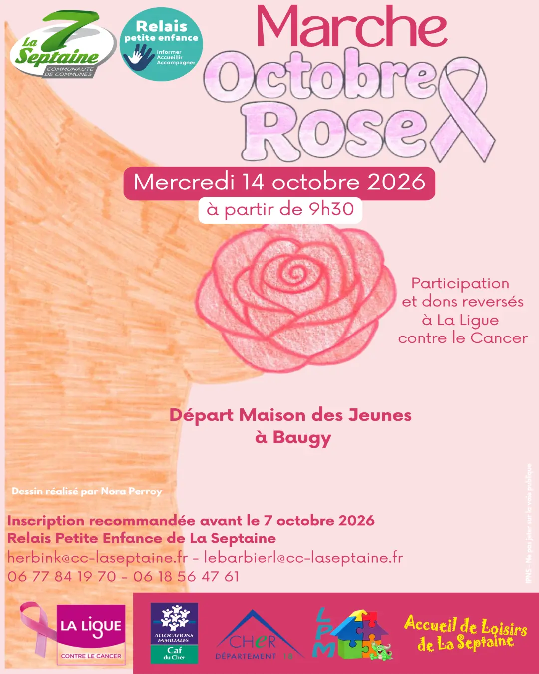 Une marche pour octobre rose