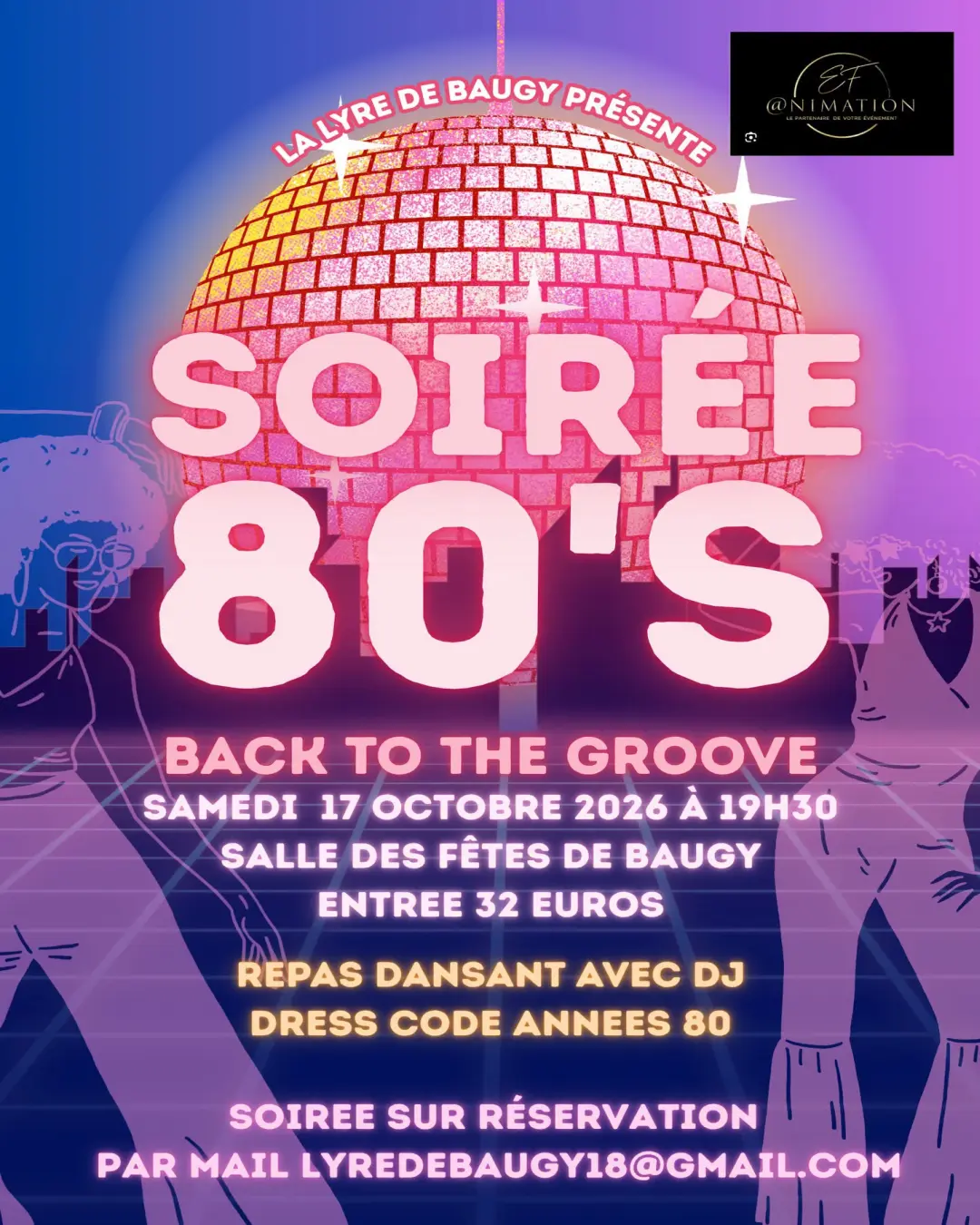 Soirée 80's : back to the groove