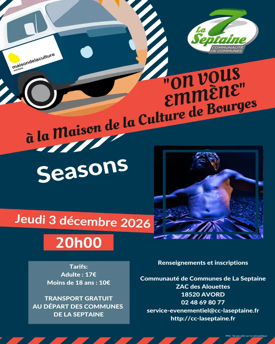 On vous emmène – Seasons